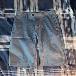 Light Blue Chino Shorts Banana Republic 30W